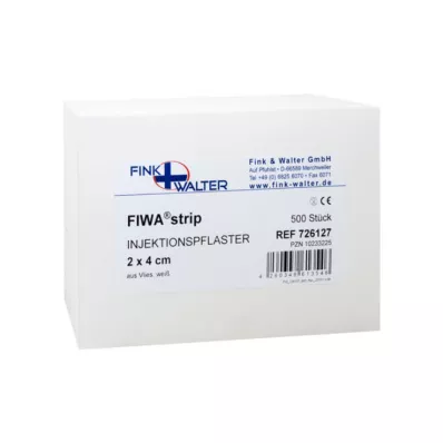 INJEKTIONSPFLASTER Vlies 2x4 cm, 500 stuks INJEKTIONSPFLASTER Vlies 2x4 cm, 500 stuks