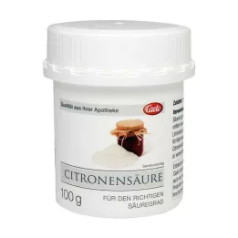 CITRONENSÄURE voor voeding Caelo HV-verpakking, 100 g