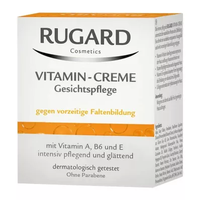 Rugard vitaminecrème gezichtsverzorging, 100 ml Rugard vitaminecrème gezichtsverzorging, 100 ml