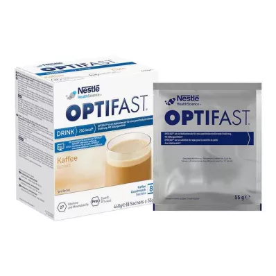Optifast Home Drink Koffiepoeder, 8 x 55 g Optifast Home Drink Koffiepoeder, 8 x 55 g