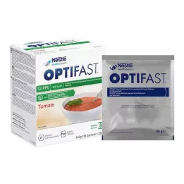 OPTIFAST huisgemaakte soep tomatenpoeder, 8X55 g