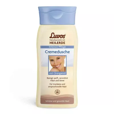Luvos natuurlijke cosmetica crèmedouche met sinaasappelolie (200 ml)