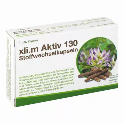Xlim Active 130 stofwisselingscapsules (30 stuks) Xlim Active 130 stofwisselingscapsules (30 stuks)