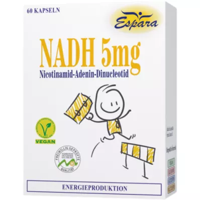 NADH 5 mg capsules, 60 st