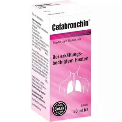 CEFABRONCHIN Druppels voor oraal gebruik, 50 ml