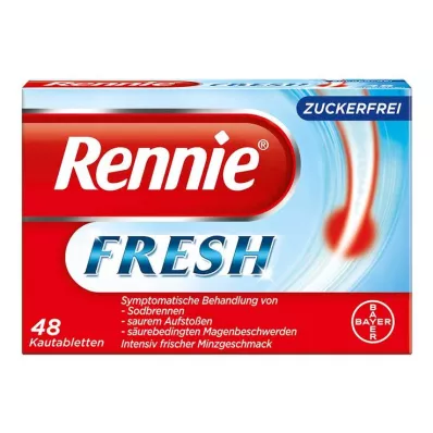 Rennie Fresh kauwtabletten, 48 stuks Rennie Fresh kauwtabletten, 48 stuks