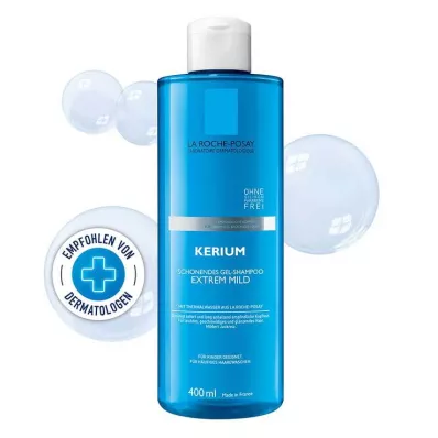 La Roche-Posay Kerium Extreem milde shampoogel, 400 ml