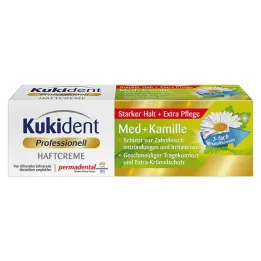 KUKIDENT Kleefcrème Med+kamille, 40 g