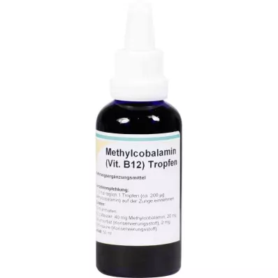 Methylcobalamine Vitamine B12 druppels (50 ml) Methylcobalamine Vitamine B12 druppels (50 ml)