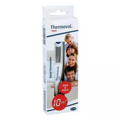 THERMOVAL snelle digitale koortsthermometer, 1 stuk THERMOVAL snelle digitale koortsthermometer, 1 stuk