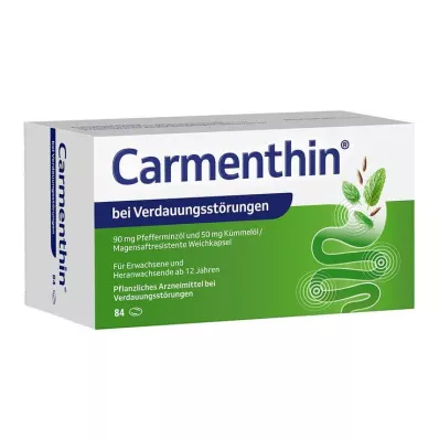 CARMENTHIN voor indigestie msr.soft caps., 84 st