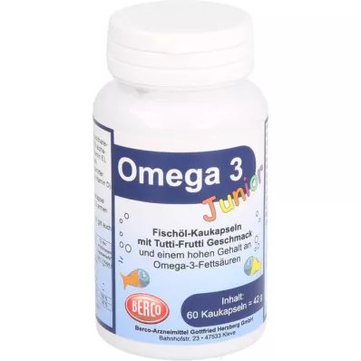 OMEGA-3 Junior Berco Kauwtabletten, 60 stuks