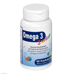 OMEGA-3 Junior Berco Kauwtabletten, 60 stuks