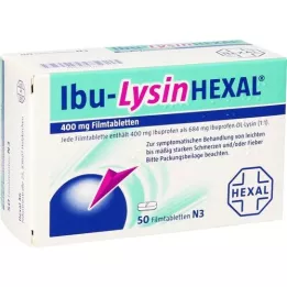 IBU-LYSINHEXAL Filmomhulde tabletten, 50 stuks