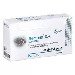 REMEND Lubrigel voor hond/kat/paard, 4 x 10 ml