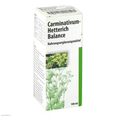 CARMINATIVUM Hetterich Balance Oraal Druppels, 100 ml CARMINATIVUM Hetterich Balance Oraal Druppels, 100 ml