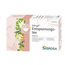 SIDROGA Wellness Ontspanningsthee Filterzakje, 20X1.75 g