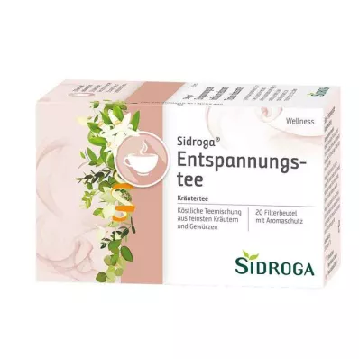SIDROGA Wellness Ontspanningsthee Filterzakje, 20X1.75 g SIDROGA Wellness Ontspanningsthee Filterzakje, 20X1.75 g
