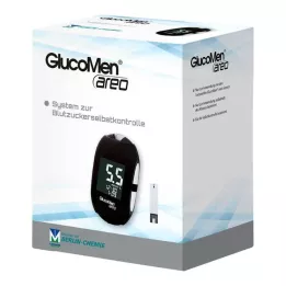 GLUCOMEN areo bloedglucosemeter set mmol/l, 1 st