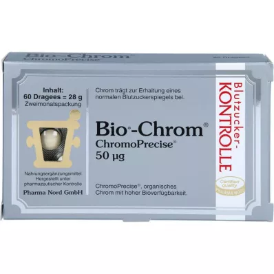 BIO-CHROM ChromoPrecise 50 μg Pharma Nord Gecoate Tabletten, 60 stuks