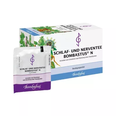 Slaap- en zenuwthee Bombastus N filterzak, 20X2,0 g Slaap- en zenuwthee Bombastus N filterzak, 20X2,0 g