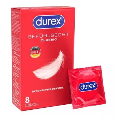 DUREX Gevoelige condooms, 8 stuks DUREX Gevoelige condooms, 8 stuks