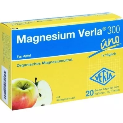 MAGNESIUM VERLA 300 Appelgranulaat, 20 stuks