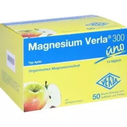 MAGNESIUM VERLA 300 Appelgranulaat, 50 stuks