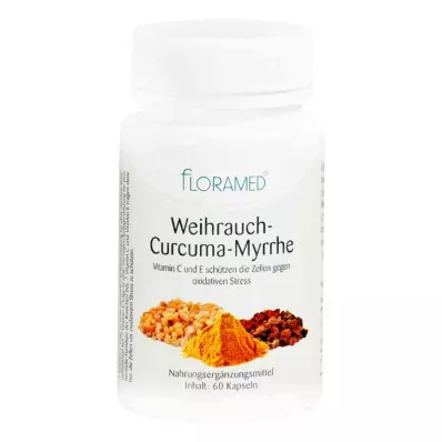 WEIHRAUCH CURCUMA Mirre Floramed Capsules, 60 Capsules WEIHRAUCH CURCUMA Mirre Floramed Capsules, 60 Capsules