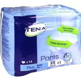 TENA PANTS plus XS 50-70 cm ConfioFit wegwerpbroekjes, 14 stuks