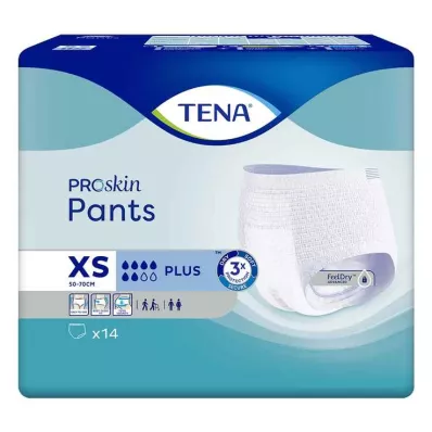 TENA Broekje Plus XS voor incontinentie, 14 stuks TENA Broekje Plus XS voor incontinentie, 14 stuks