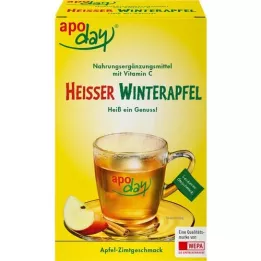 APODAY Hete Winter Appel Vitamine C Poeder, 10X10 g