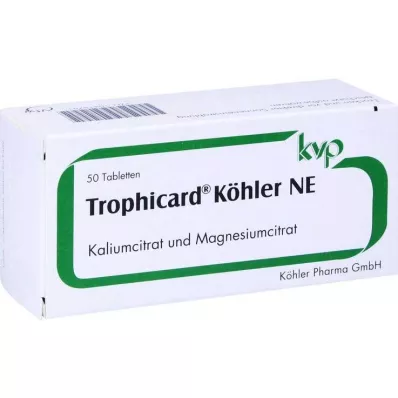 TROPHICARD Koehler NE Tabletten, 50 stuks TROPHICARD Koehler NE Tabletten, 50 stuks