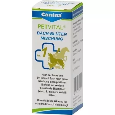 PETVITAL Bach bloesems nr. 1 vet. bol, 10 g