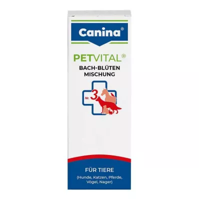 Petvital Bachbloesems No.3 Globuli vet.(voor dieren), 10 g
