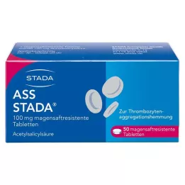 ASS STADA 100 mg enterische tabletten, 50 stuks