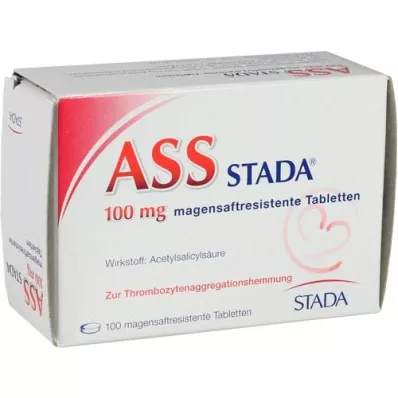 ASS STADA 100 mg enterische tabletten, 100 stuks