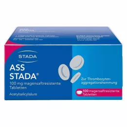 ASS STADA 100 mg enterische tabletten, 100 stuks