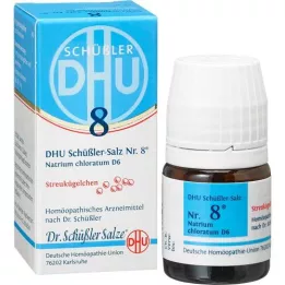 BIOCHEMIE DHU 8 Natrium chloratum D 6 bolletjes, 10 g