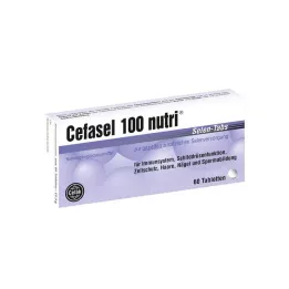 CEFASEL 100 nutri selenium tabs, 60 stuks