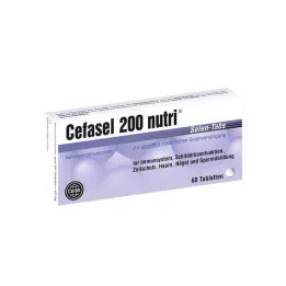 CEFASEL 200 nutri selenium tabs, 60 stuks