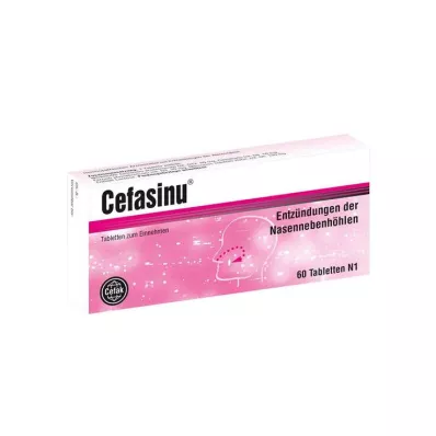 Cefasinu-tabletten, 60 stuks Cefasinu-tabletten, 60 stuks
