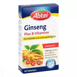 ABTEI Ginseng Plus B-Vitaminen Tabletten, 40 stuks