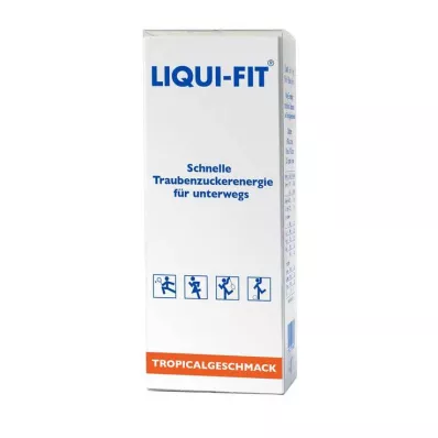 LIQUI FIT Vloeibare suikeroplossing Tropisch zakje, 12 stuks