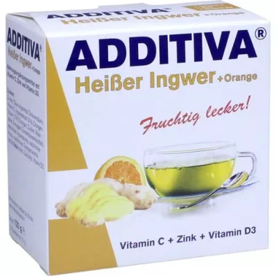 ADDITIVA poeder van hete gember en sinaasappel, 120 g