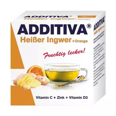 ADDITIVA poeder van hete gember en sinaasappel, 120 g ADDITIVA poeder van hete gember en sinaasappel, 120 g