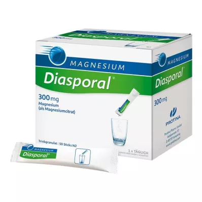 MAGNESIUM DIASPORAL 300 mg korrels, 50 stuks MAGNESIUM DIASPORAL 300 mg korrels, 50 stuks