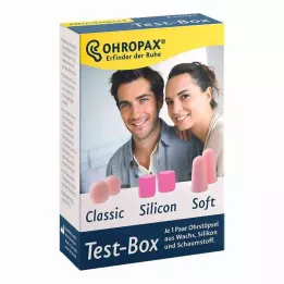 OHROPAX Testdoosje 3 soorten oordopjes, 3 x 2 stuks