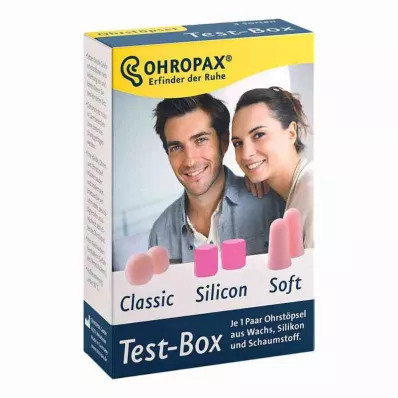 Ohropax testbox 3 soorten oordopjes (3x2 stuks) Ohropax testbox 3 soorten oordopjes (3x2 stuks)