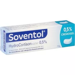 SOVENTOL Hydrocortisonacetaat 0,5% crème, 15 g